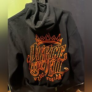 pierce the veil king for a day emo band hoodie